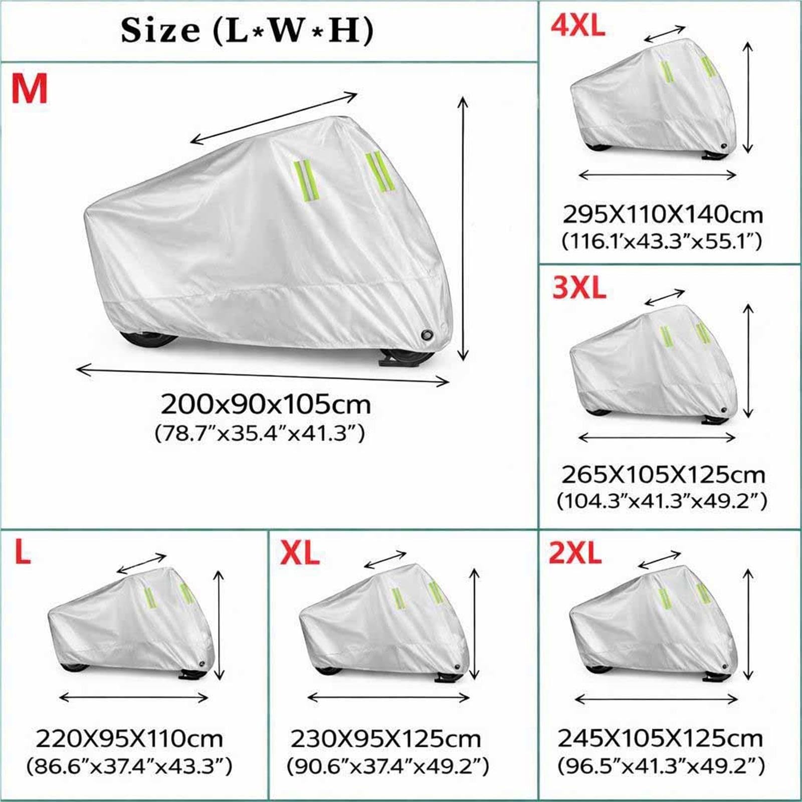 para BMW R 1200 GS LC R1200GS ADV Adventure Cubierta De Motocicleta Al Aire Libre Protector Impermeable Lluvia Polvo Sol para Todo Tipo Clima