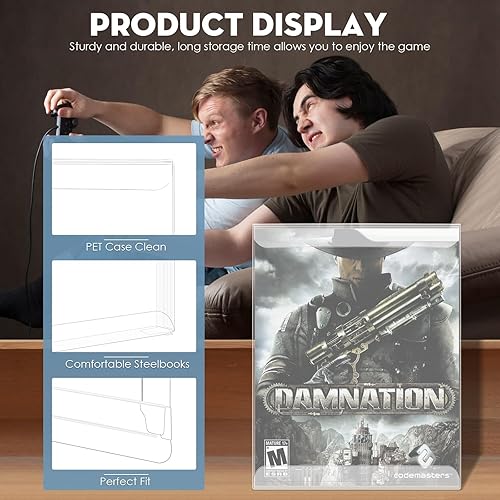 Vista 3 de 10 Steelbook Box ProtectorsFundas ProtectorasFundas Transparentes G2