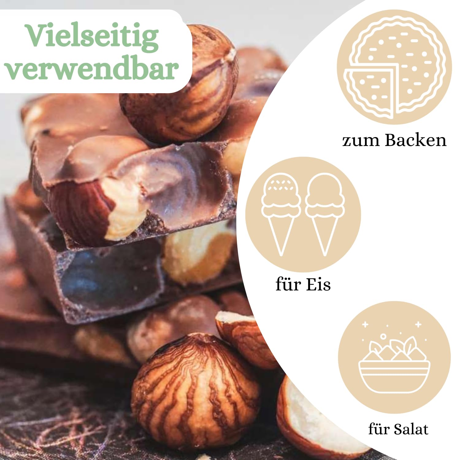 1001 Frucht - Haselnusskerne mit Haut 1000 g naturbelassen, Neue Ernte 2025, Unbehandelte gesunde Nüsse aus Italien - ganze Haselnüsse ohne Schale gentechnikfrei, Haselnuss Rohkost-Qualität