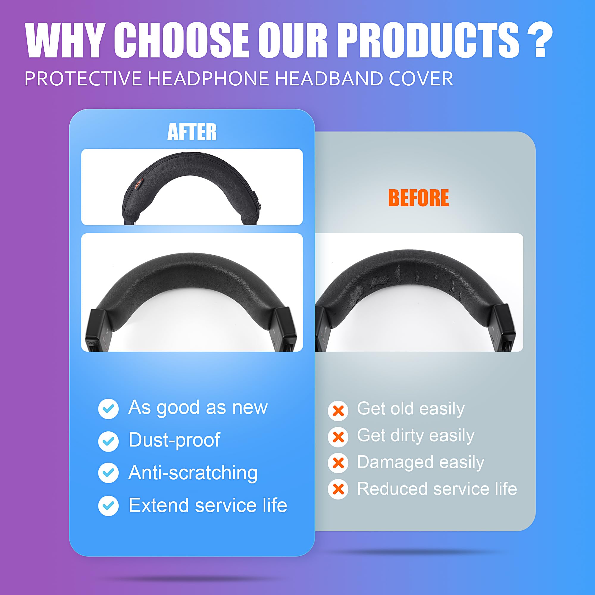 Amazon.com: Desing Wish T1 T5 Headband Cover Compatible with