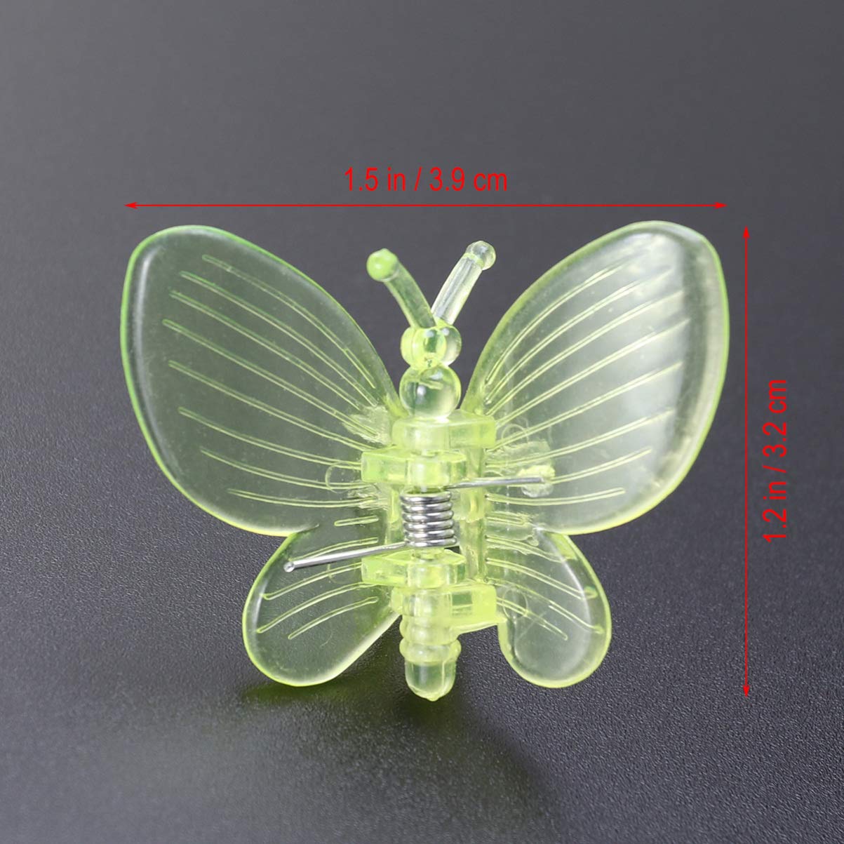 Yardwe 3 Sets Mit 30 Clips 30 Feste Clips Orchideen-Clips Für Den Garten Marienkäferform Kreative Befestigungsclips Für Ranken 60 Stück * 3