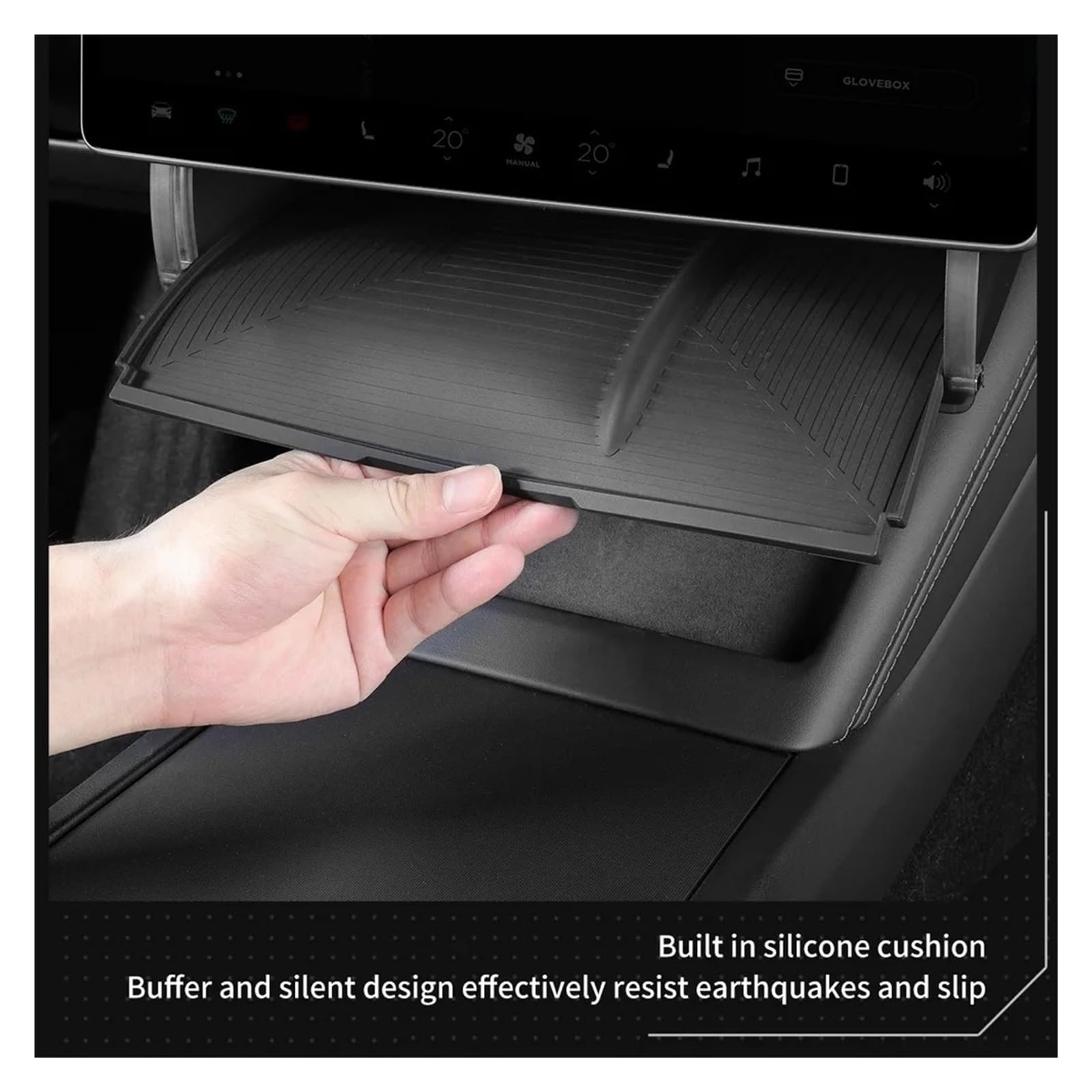 Przycisk deski rozdzielczej Do Tesla Model Y Hidden Storage Box