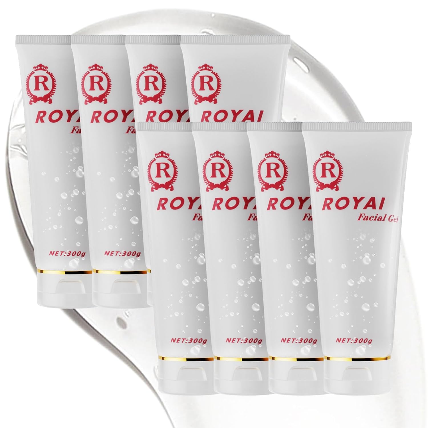 8 Pcs Cooling Gel for Hair Removal Device Skin Care, Cooling for Laser Hair Removal.Primer Gel for Beauty Facial Body Skin Care Machine for Women and Men (8)