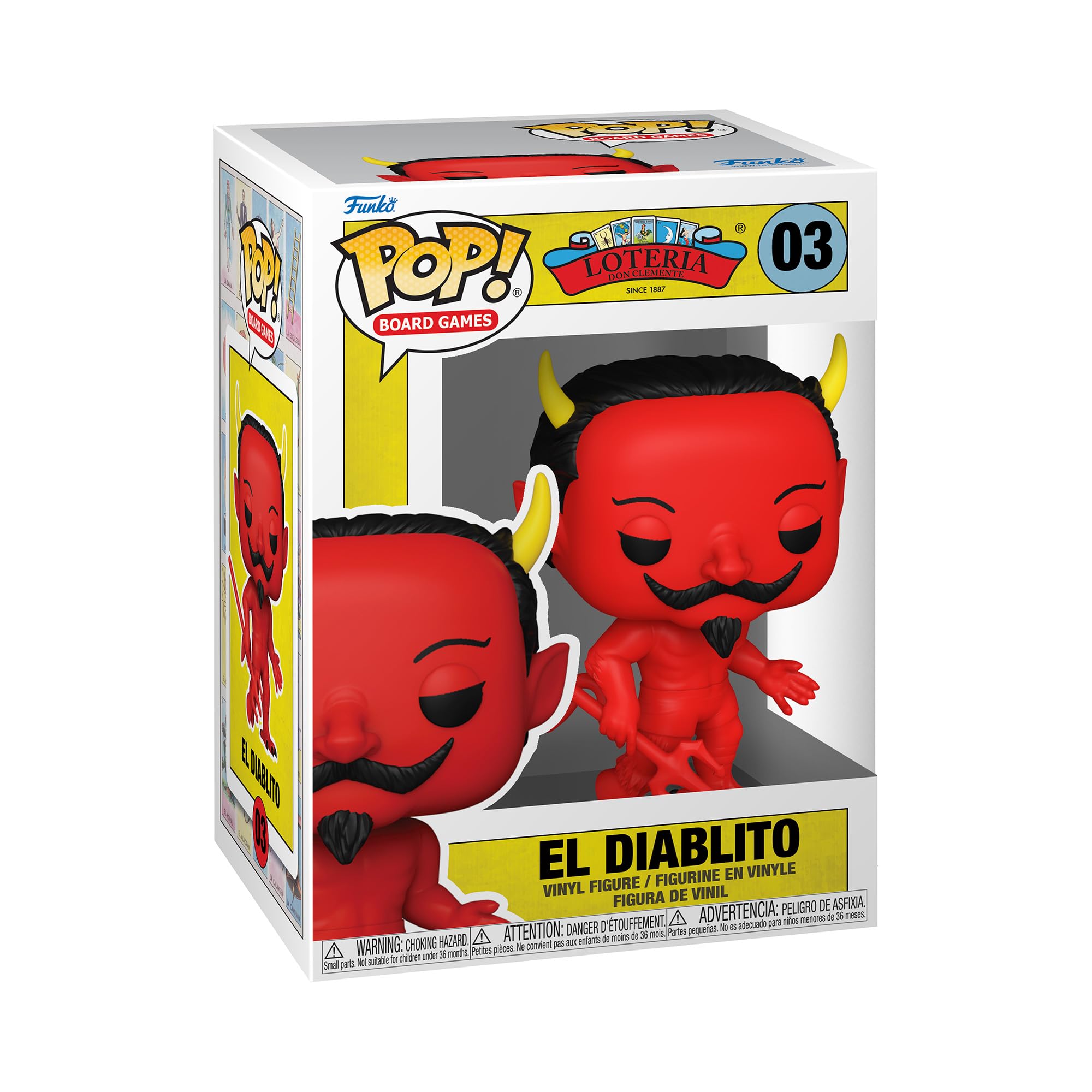 funko/EL DIABLO&Demonique2体セット Amazon.com: Funko Pop! Board Games: Loteria - El Diablito​ : Toys