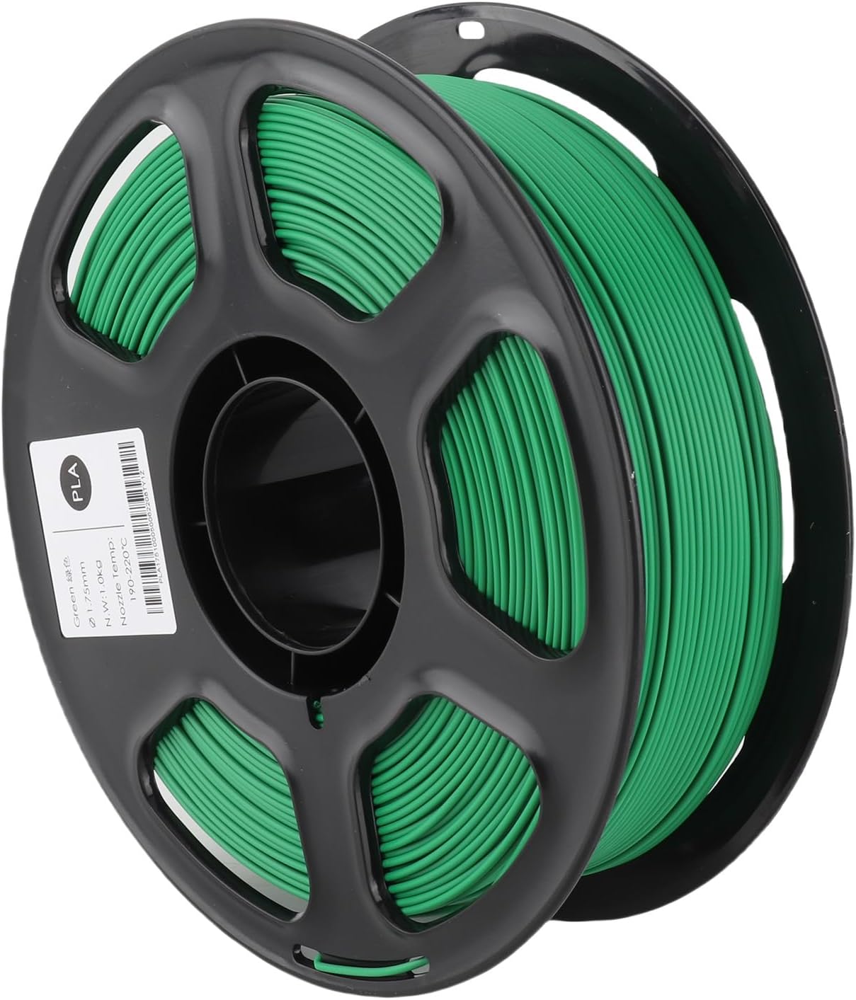 Premium 3D Printer Filament .75mm PLA Transparent Green Material for Home Decoration Toys Gifts 1KG