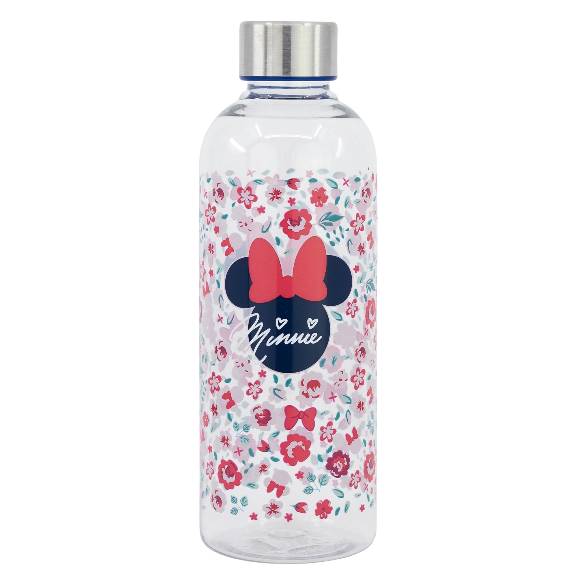 Stor Botella de agua reutilizable de plástico de 850 ml de Minnie Mouse - Disney, 75731