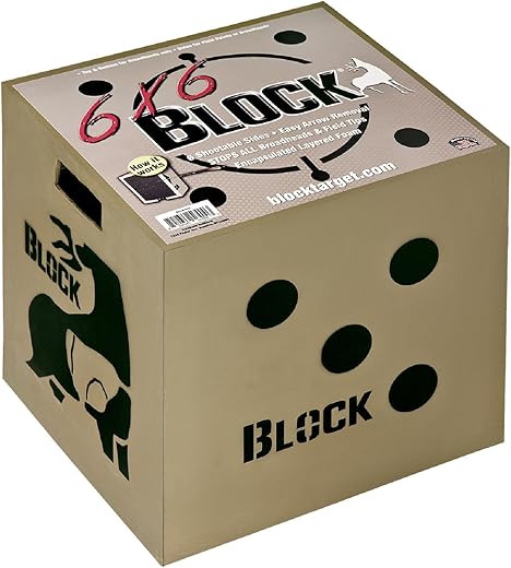 Block GenZ Youth Open Archery Arrow Target - Patented Open Layer Design, Easy Arrow Removal, Great Visibility, Lightweight, Easy to Transport, Two