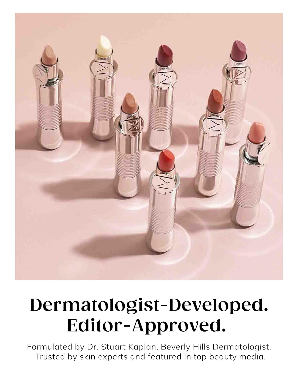 KAPLAN MD Perfect Pout Lipstick, Revitalizing Treatment + SPF 30 Sunscreen, 0.11 oz - Image 7