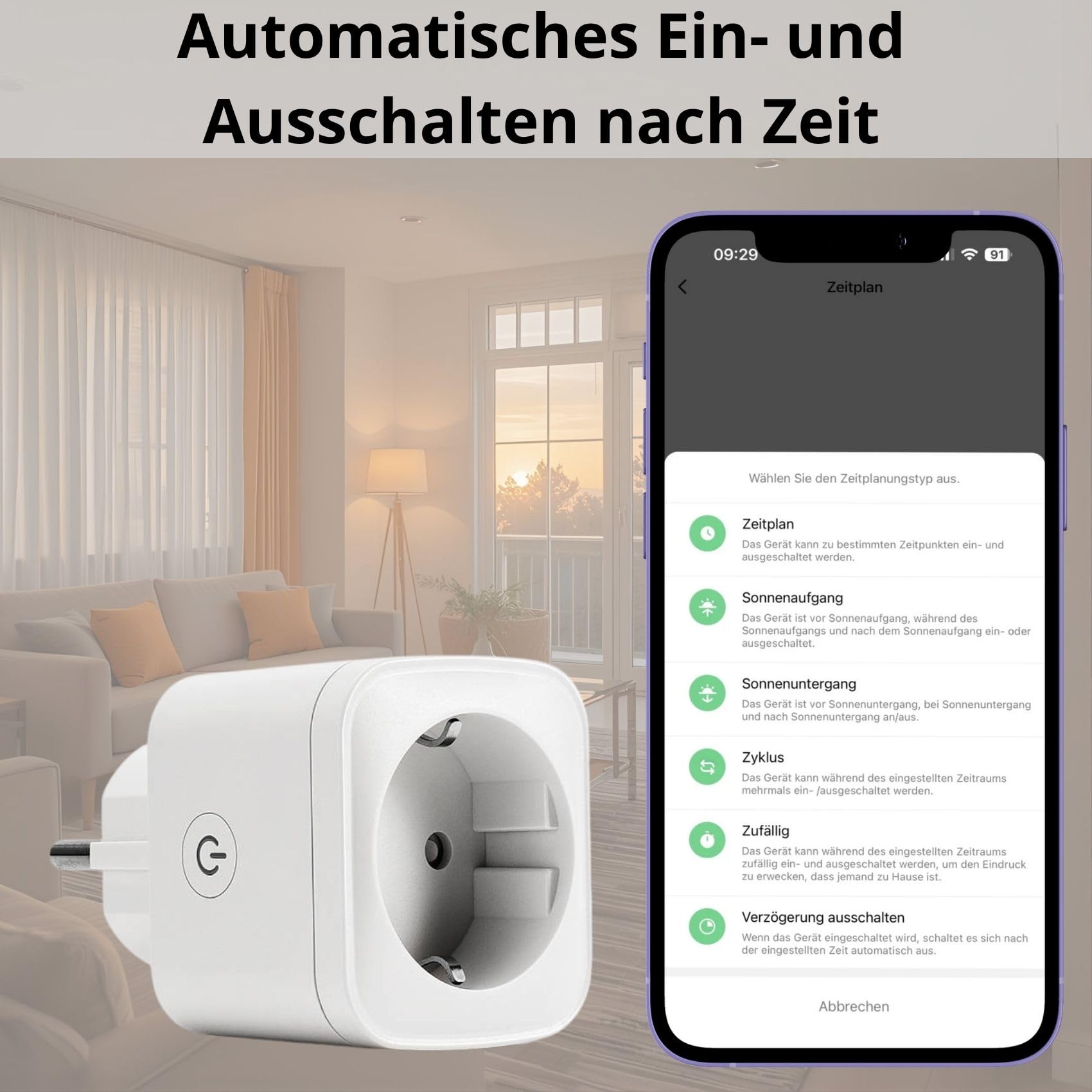 Sone Smart One Inteligentne Gniazdko Wifi zgodne z Tuya Smart Wtyczka 16 A