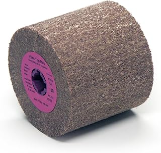 CS Unitec | PTX Gum Wheel | 180 Grit Metal & Wood Finishing Tool Accessory | for PTX 4" Diameter x 4" Wide Attachment