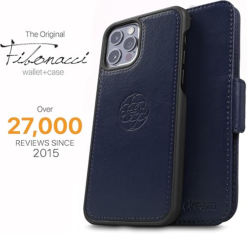 Miniatura 4 de Dreem Fibonacci - Funda 2 en 1 para Apple iPhone 13 Pro Max, piel vegana de lujo, funda magnética desmontable a prueba de golpes, protección de