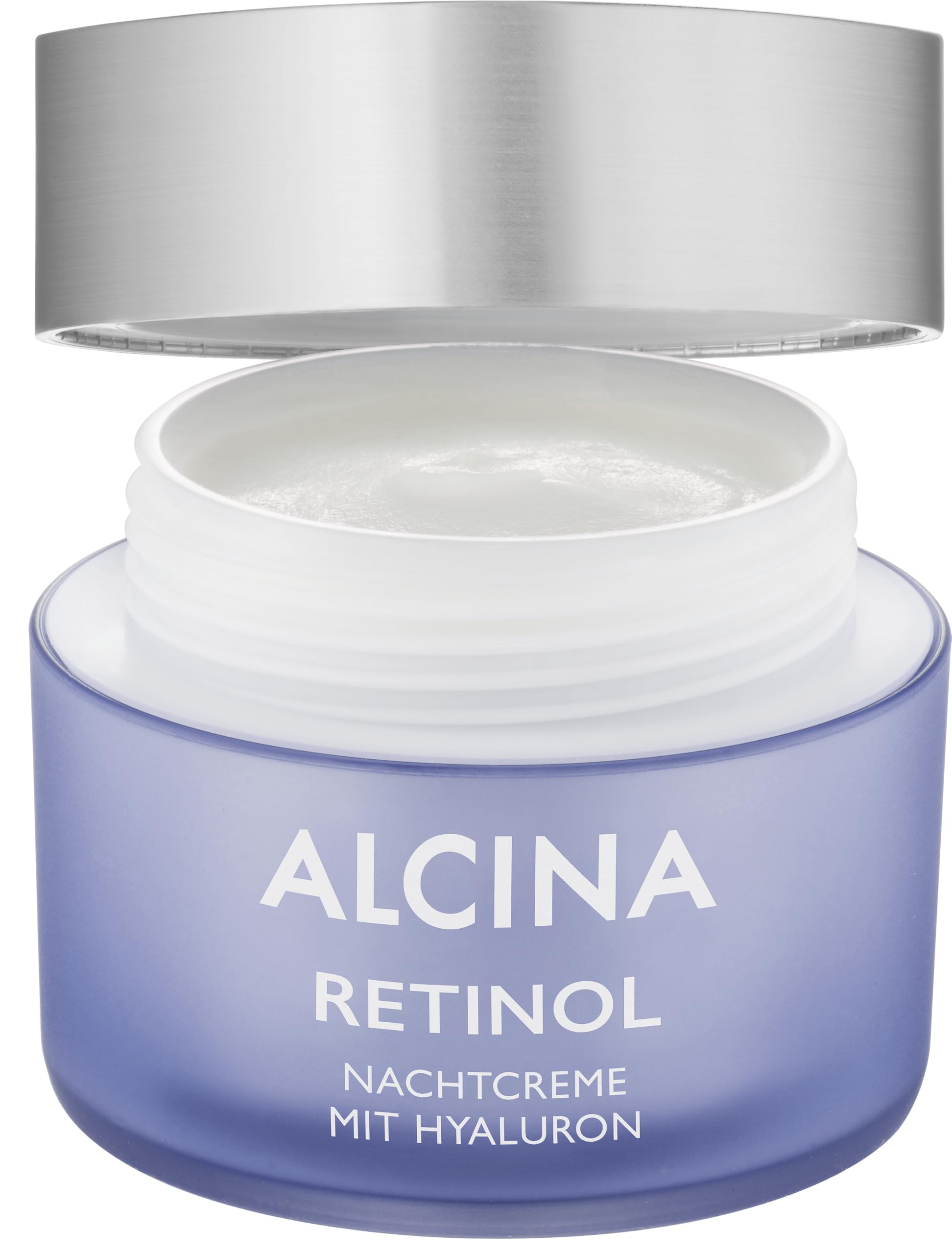 ALCINA Gesichtspflege Set - Mit Vitamin C Tagescreme (50 ml) für 24h Feuchtigkeit & Retinol Nachtcreme (50 ml) für verringerte Faltentiefe - Gesichtscreme mit Hyaluronsäure - Made in Germany