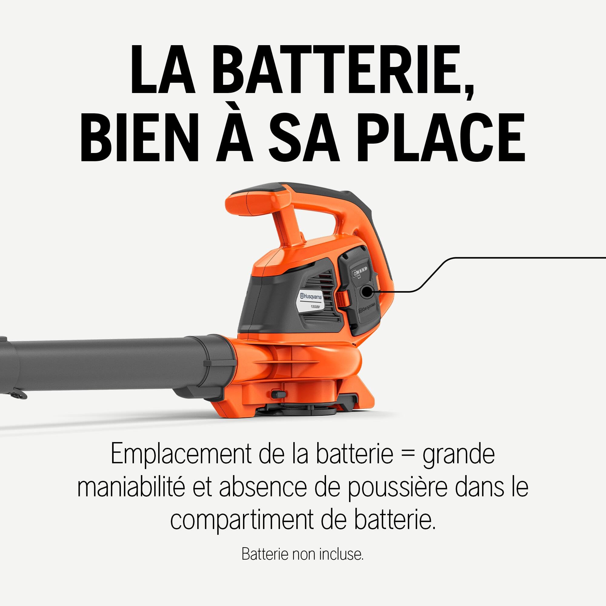 Husqvarna 120iBV Souffleur sur Batterie