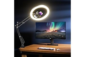 UBeesize Ring Light Lamp for Video Recording