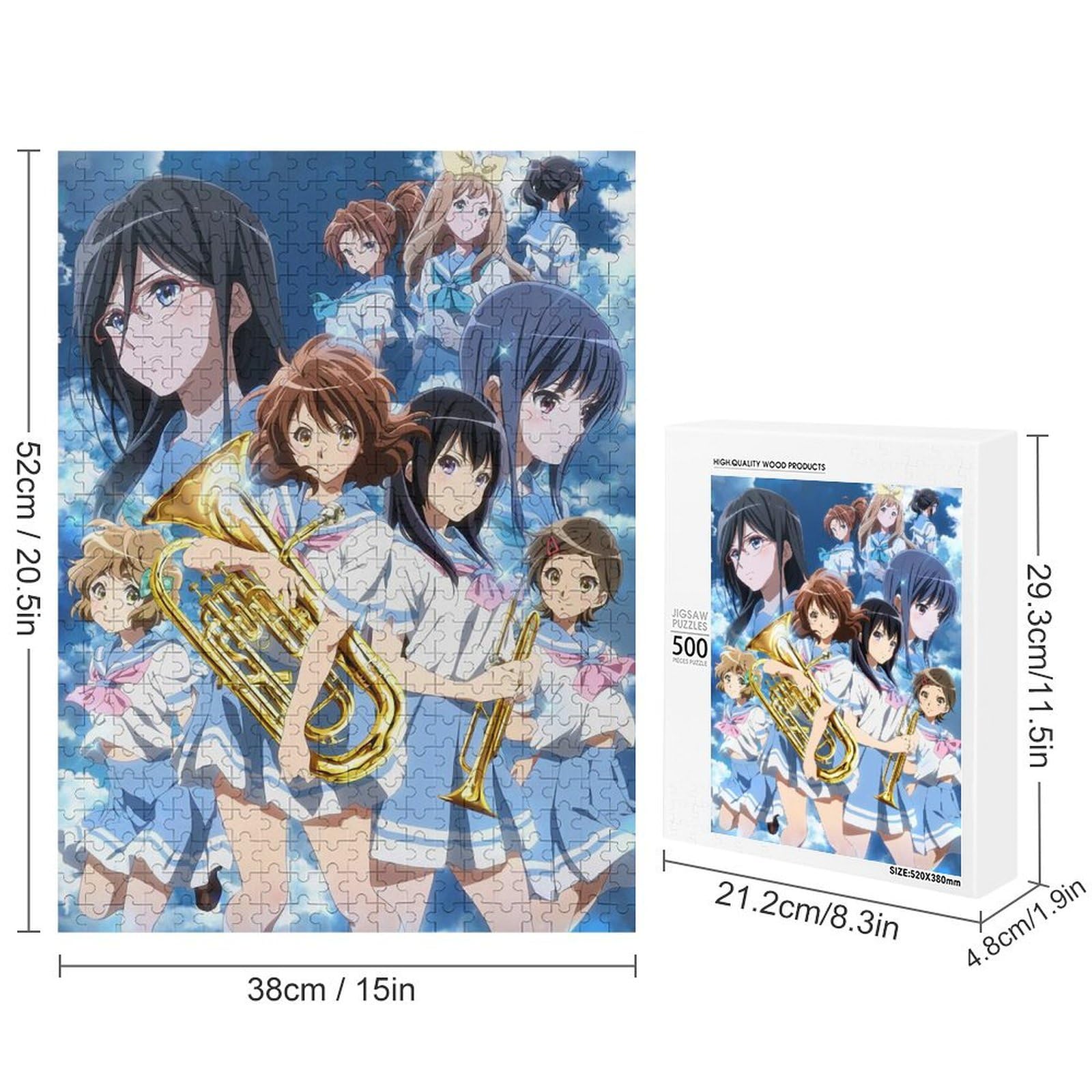 Amazon | 響け！ユーフォニアム ジグソーパズル ぱずる 300ピース 500