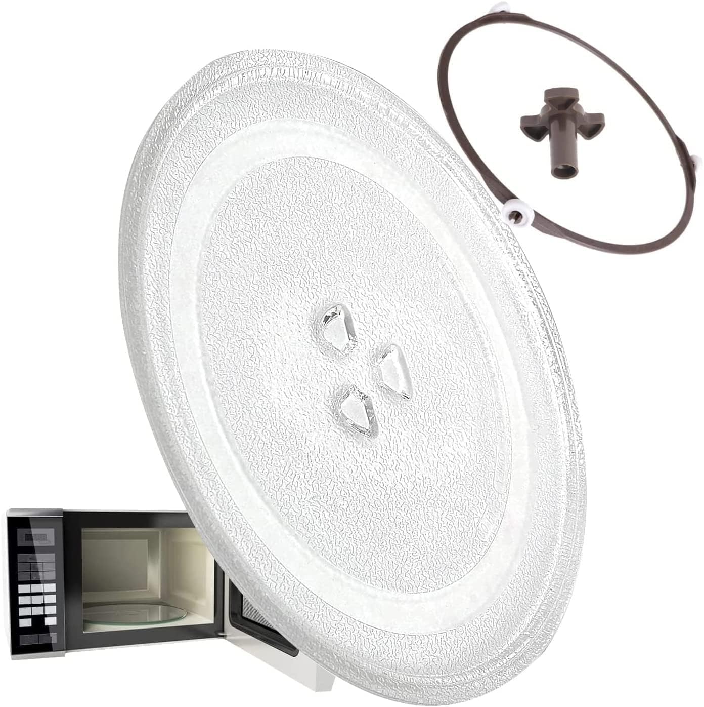 Sturdy Microwave Plate With Microwave Turntable Coupler And