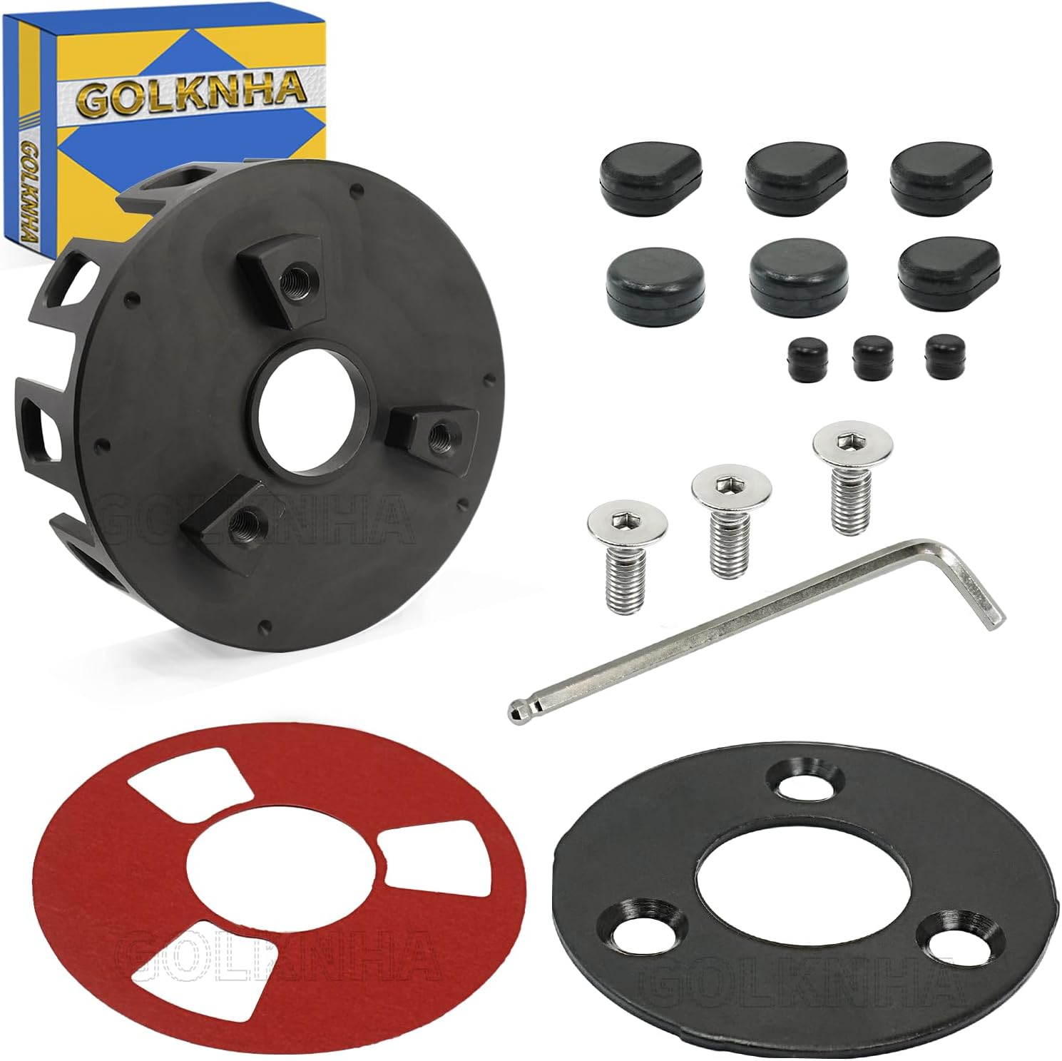 CNC Billet Clutch Basket Kit Heavy Duty for Yamaha Blaster 200 YFS200 1988-2006,Clutch Housing Set for ATV YFS 200