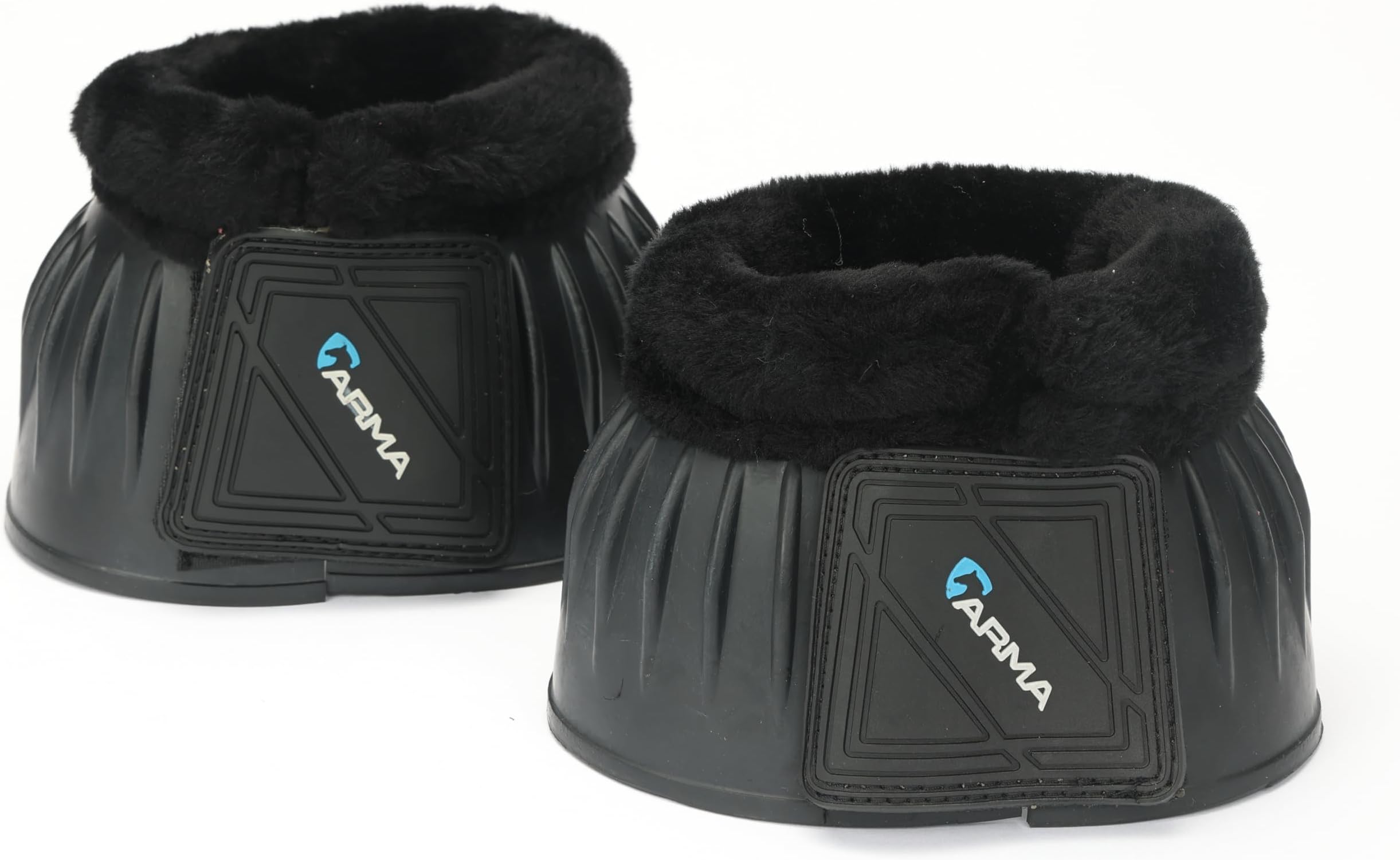 ARMA Fleece Trim Bell Boot (Black, Full)