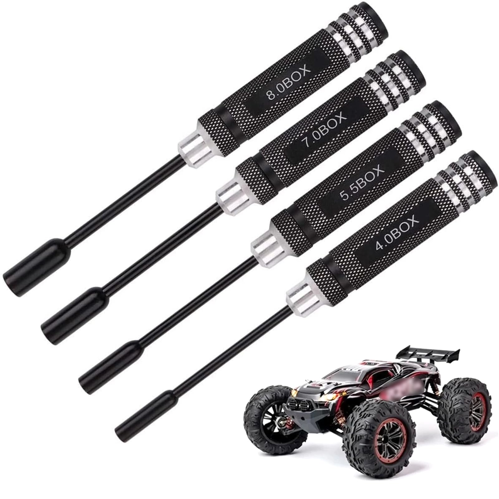 Jeu de tournevis à écrous 4 5.5 7 8 mm pour voiture et bateau RC