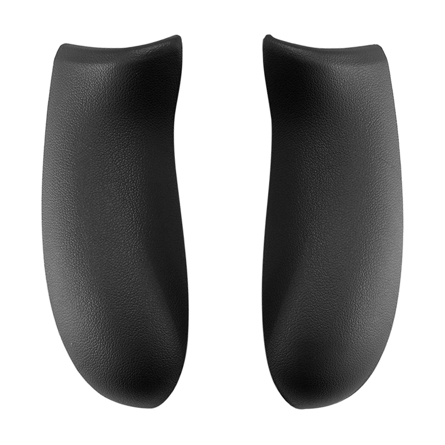 eXtremeRate Cover Grip per Xbox One S X Controller Model 1708,Custodia Frontale Case Scocca Copertura Impugnatura Shell Ricambio per Xbox One S X Joystick-PU Nera