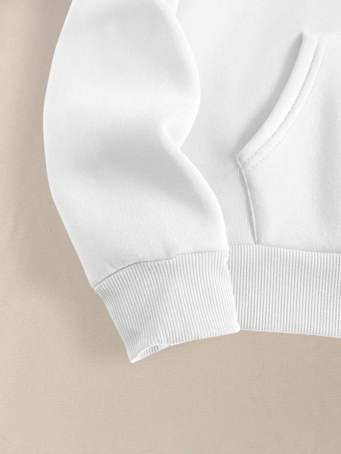 SHENHE Women's Letter Print Long Sleeve Drawstring Pullover Hoodie Sweatshirt Tops with Pocket - Image 4