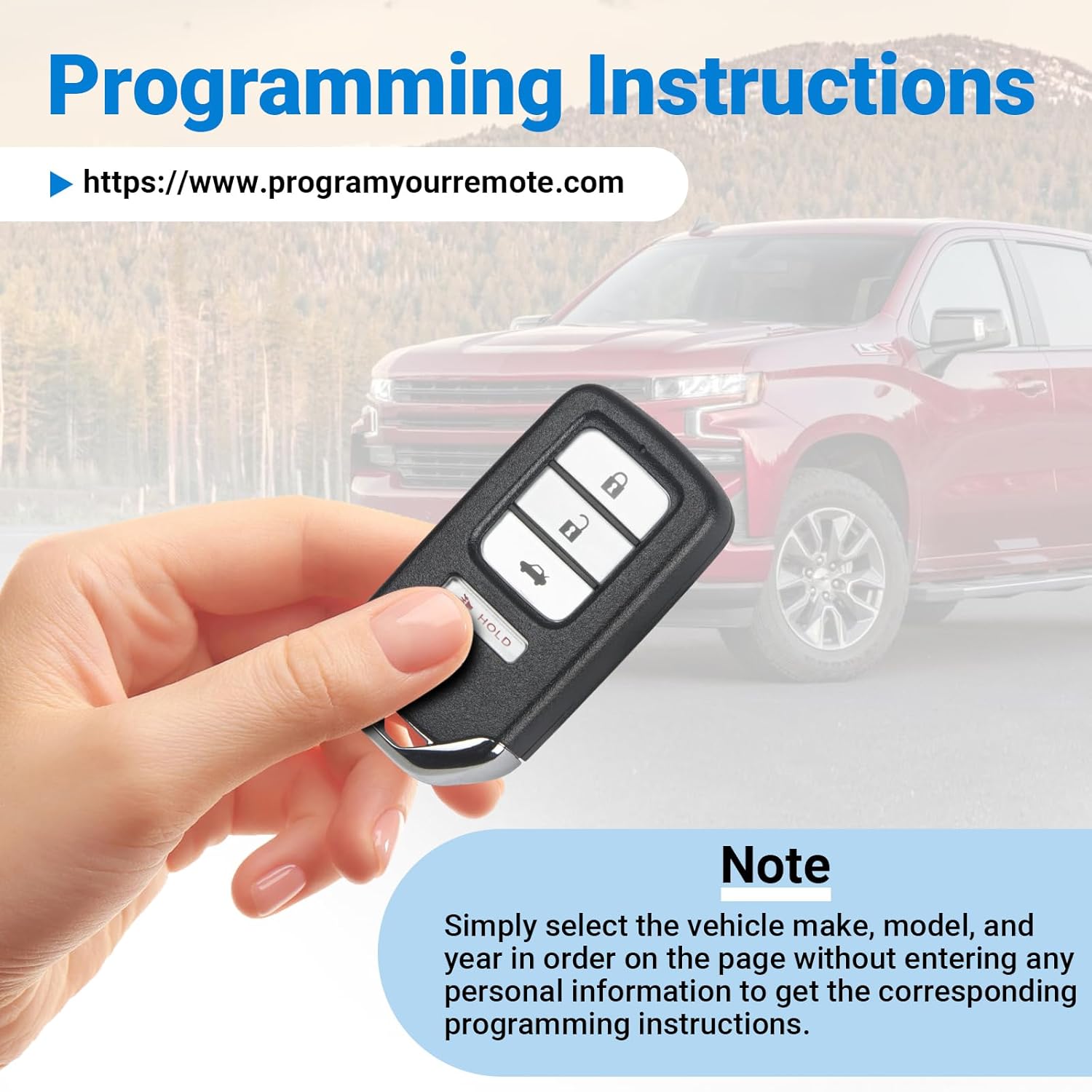 Key Fob Replacement Compatible with Honda 2013-2015 Accord 2014-2015 Civic Keyless Entry Remote Control ACJ932HK1210A (1-Pack)