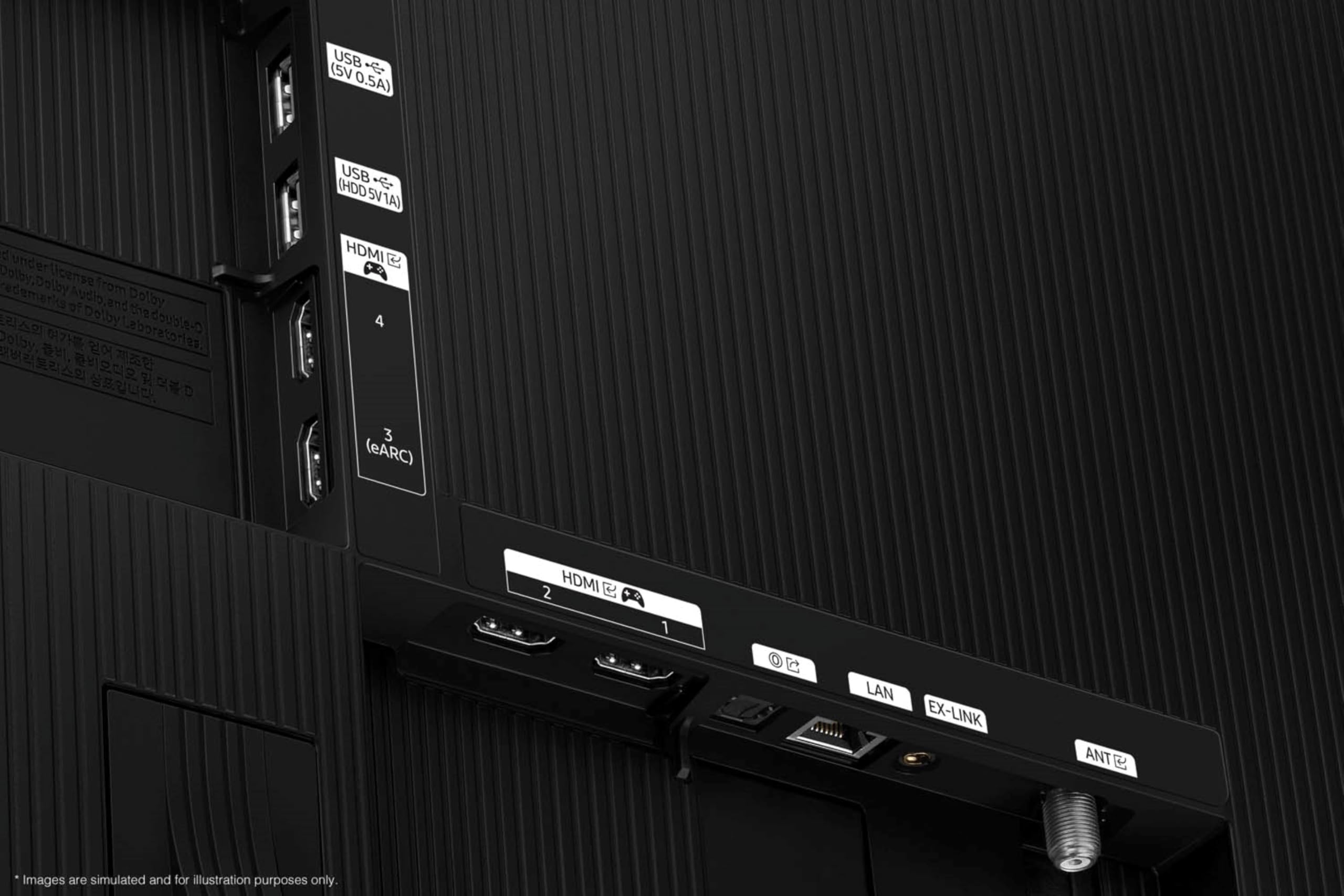 SAMSUNG QN65S85FAFXZA 65 Inch OLED HDR 4K Smart TV with Q-Symphony Pro and 3 Year Amber Protection Plan (2025)