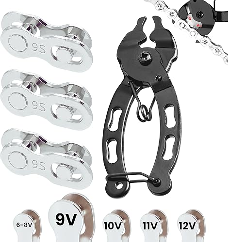 9-fach Schnellverschlussglied und Zangen, kompatibel mit Shimano und Sram für Fa