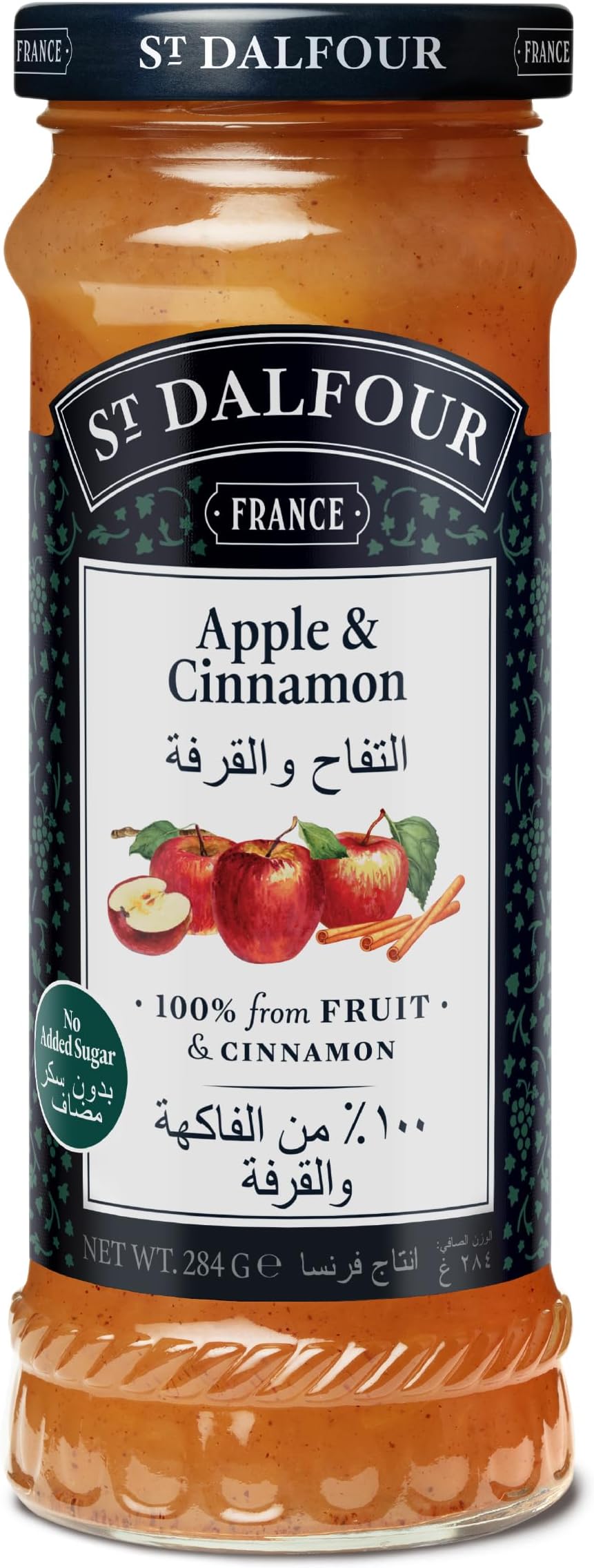 ST. DALFOUR Apple & Cinnamon Fruit Spread 284g