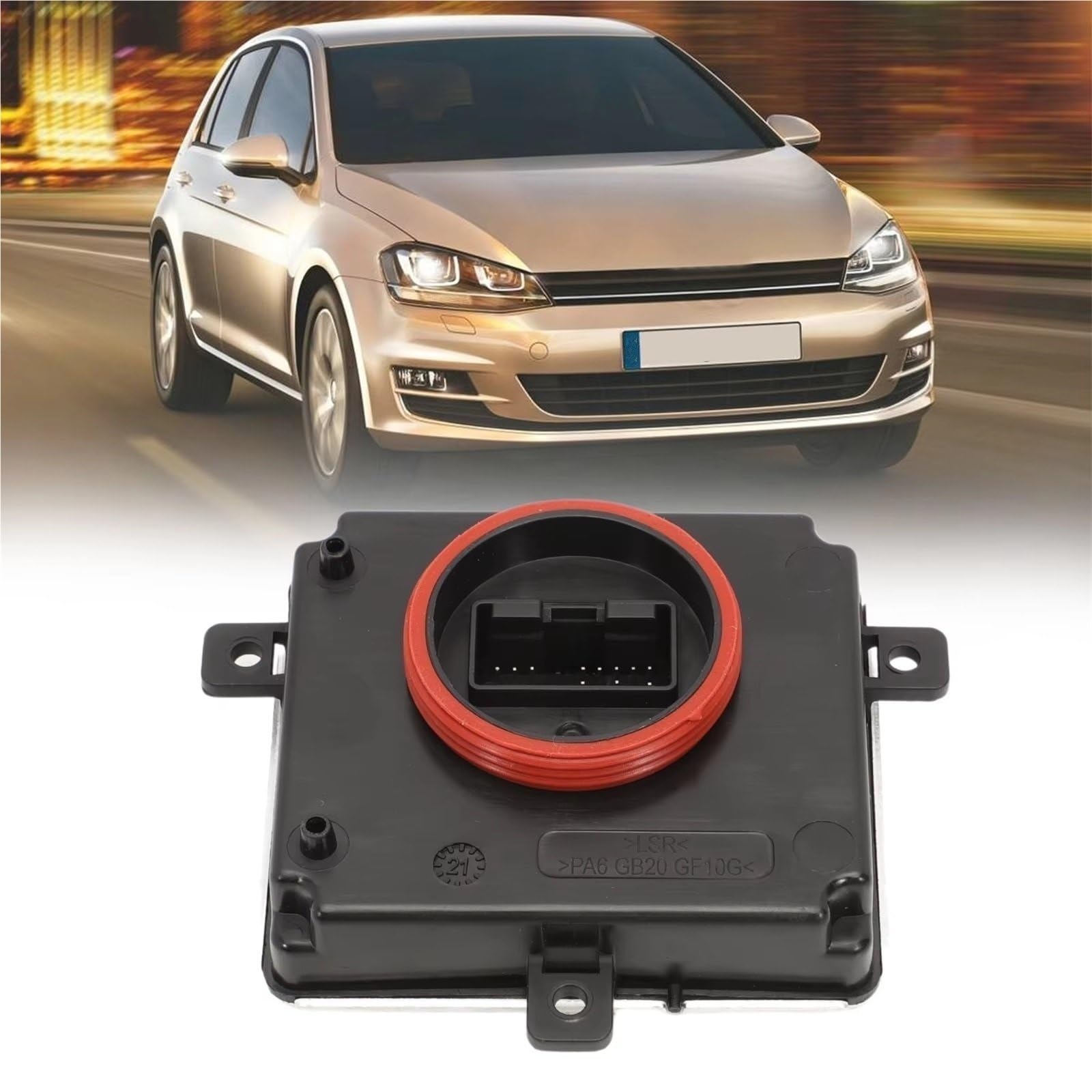 Genérico Módulo de control de faros adaptativos Para VW T5 T6 T3 para Polo V para Sharan 2 7N Para Alhambra Módulo de unidad de control de luz diurna