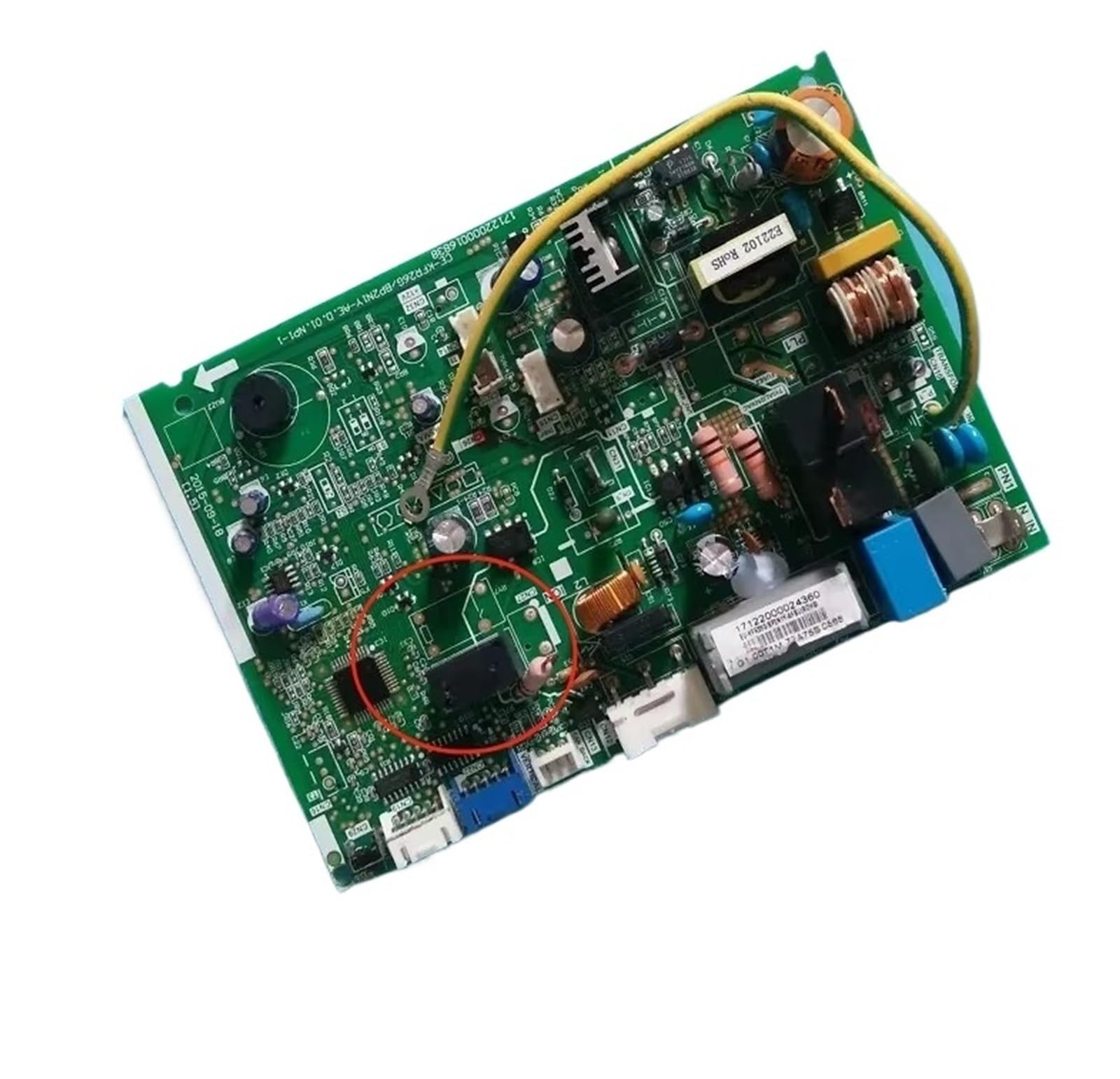 Genterun Green A Board Air Conditioning Control Board，Compatible For Luxor， Ce-Kfr26g/Bp2n1y-Ae 17122000016838(Green A Board)
