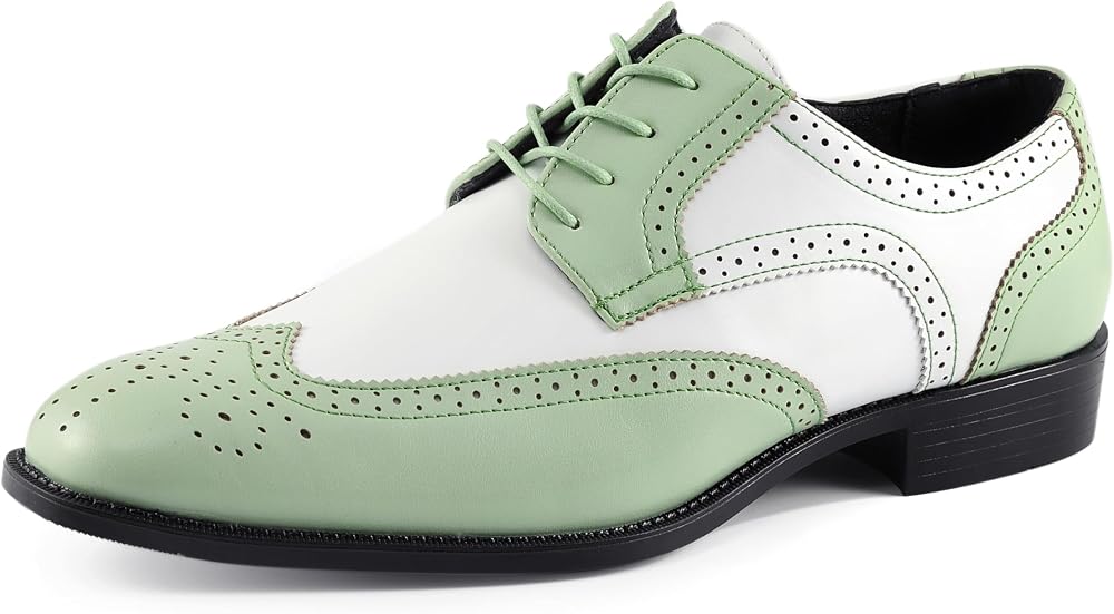 Sapato Oxford Verde Sponsored Ad Elwyn, Men's Dress Shoes Oxford Wingtip Spect