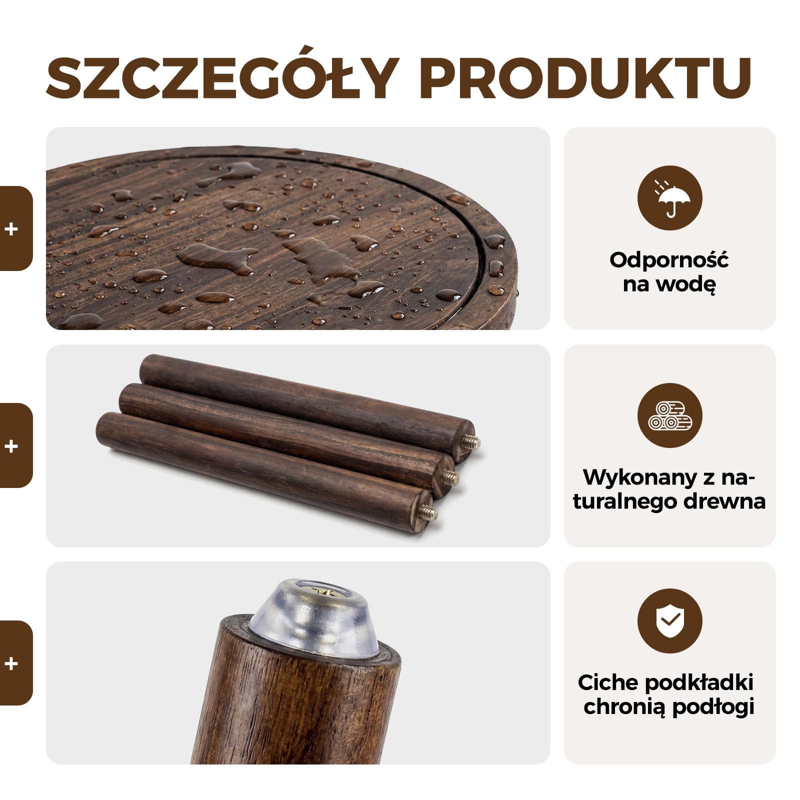 Bamworld Stojaki Na Rośliny Wnętrzne 3 Sztuk Pojedynczy Stojak Na Rośliny Dla Wiele Roślin Krzesło Ogrodowe Ze Drewna Do Tarasu Ogrodu Balkonu Salonu Sypialni