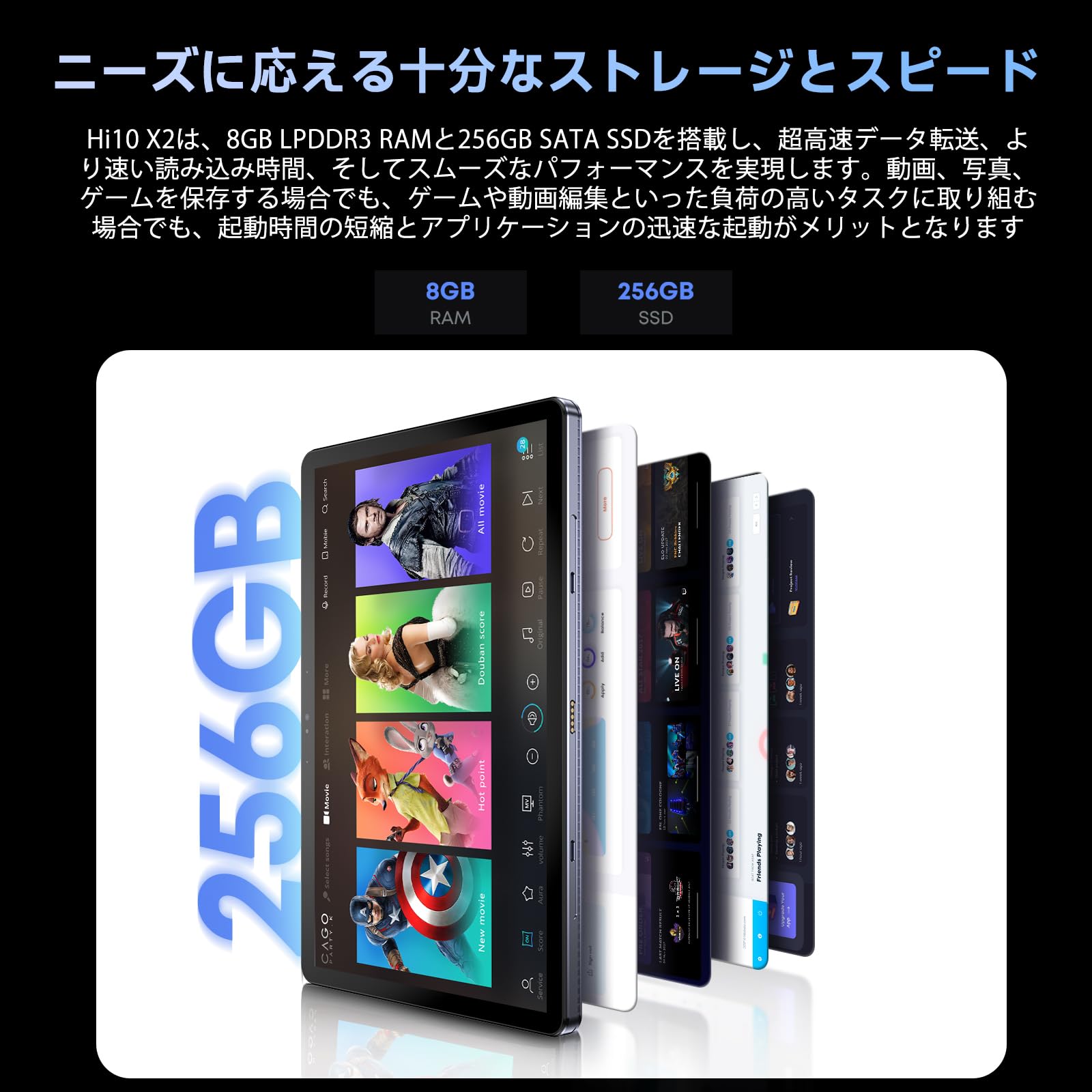 Amazon.co.jp: CHUWI 2in1タブレット インテルi3 Hi10 X2 10.1インチ