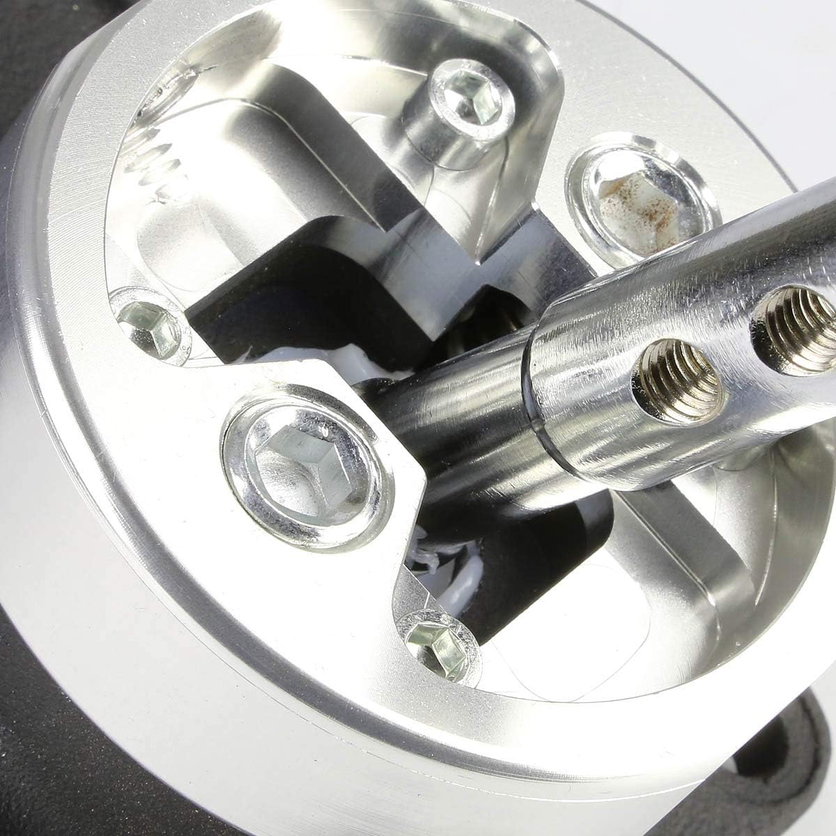 Auto Dynasty Racing Short Throw Shifter Kit Compatible with Ford Mustang Thunderbird T5 T45 Models 1983-1990, Red