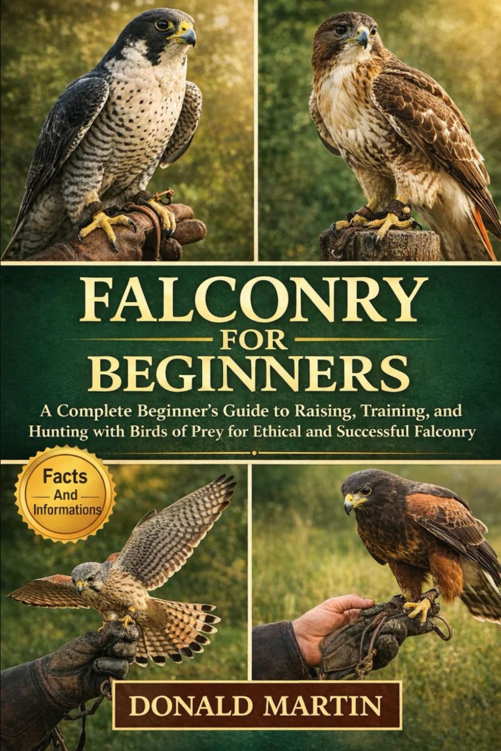 FALCONRY FOR BEGINNERS: A Complete Beginner’s Guide to Raising, Training, and Hunting with Birds of Prey for Ethical and Successful Falconry.