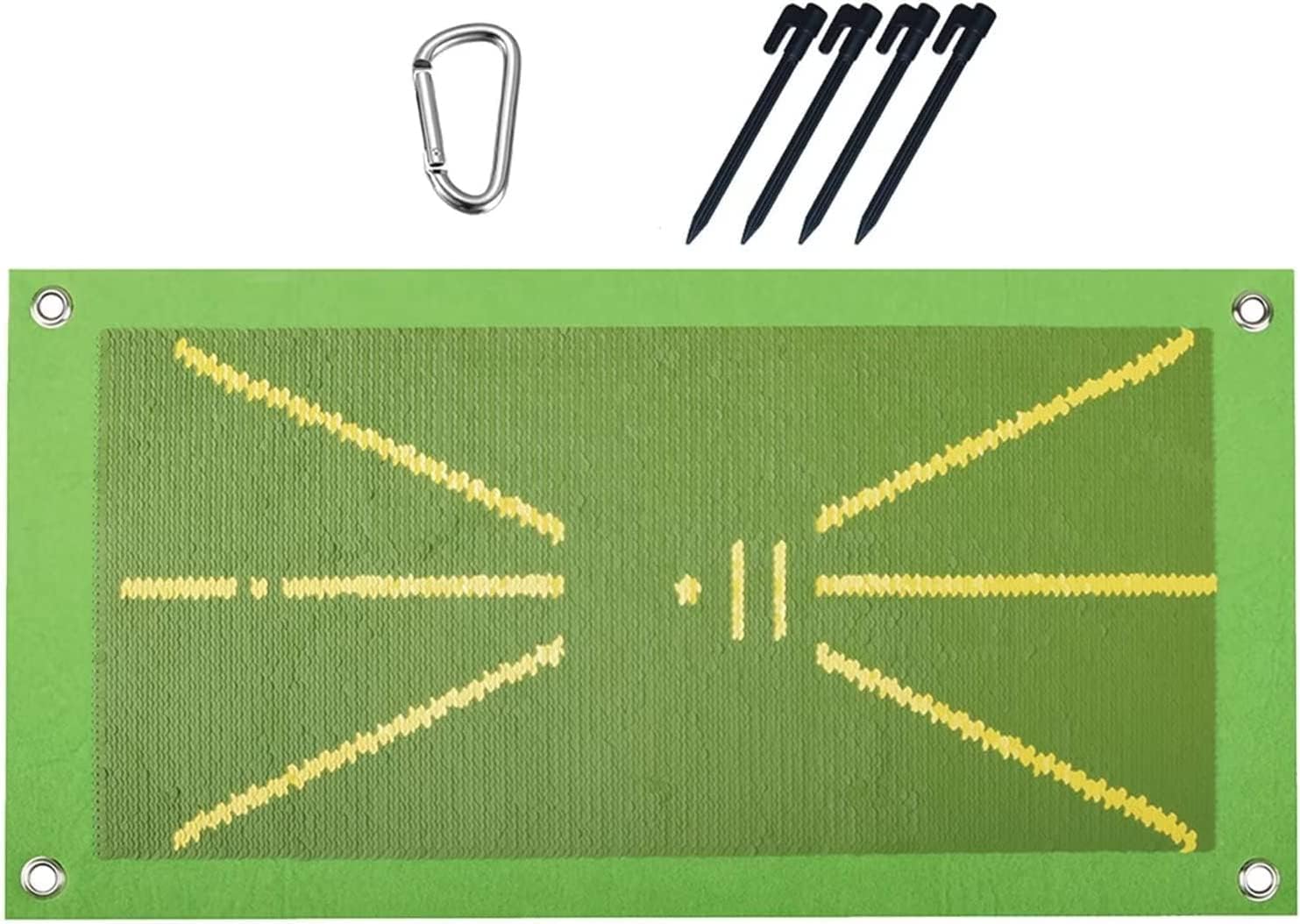 Golf Training Mat for Swing Detection Batting Premium Golf Impact Mat
