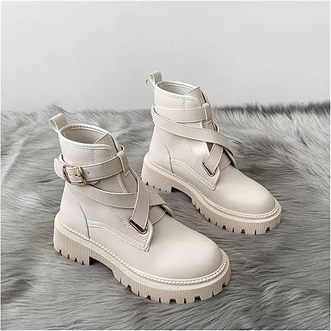 Amazon.com: YUEXCHAO Zapatos para mujer, botas de otoño e invierno, botas  cómodas para mujer, de piel sintética (color: B, talla de zapato: 6.5) :  Ropa, Zapatos y Joyería