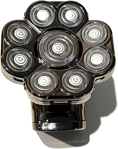 Miniatura 2 de MuSOKI'S Elegante afeitadora eléctrica de 9 cuchillas.