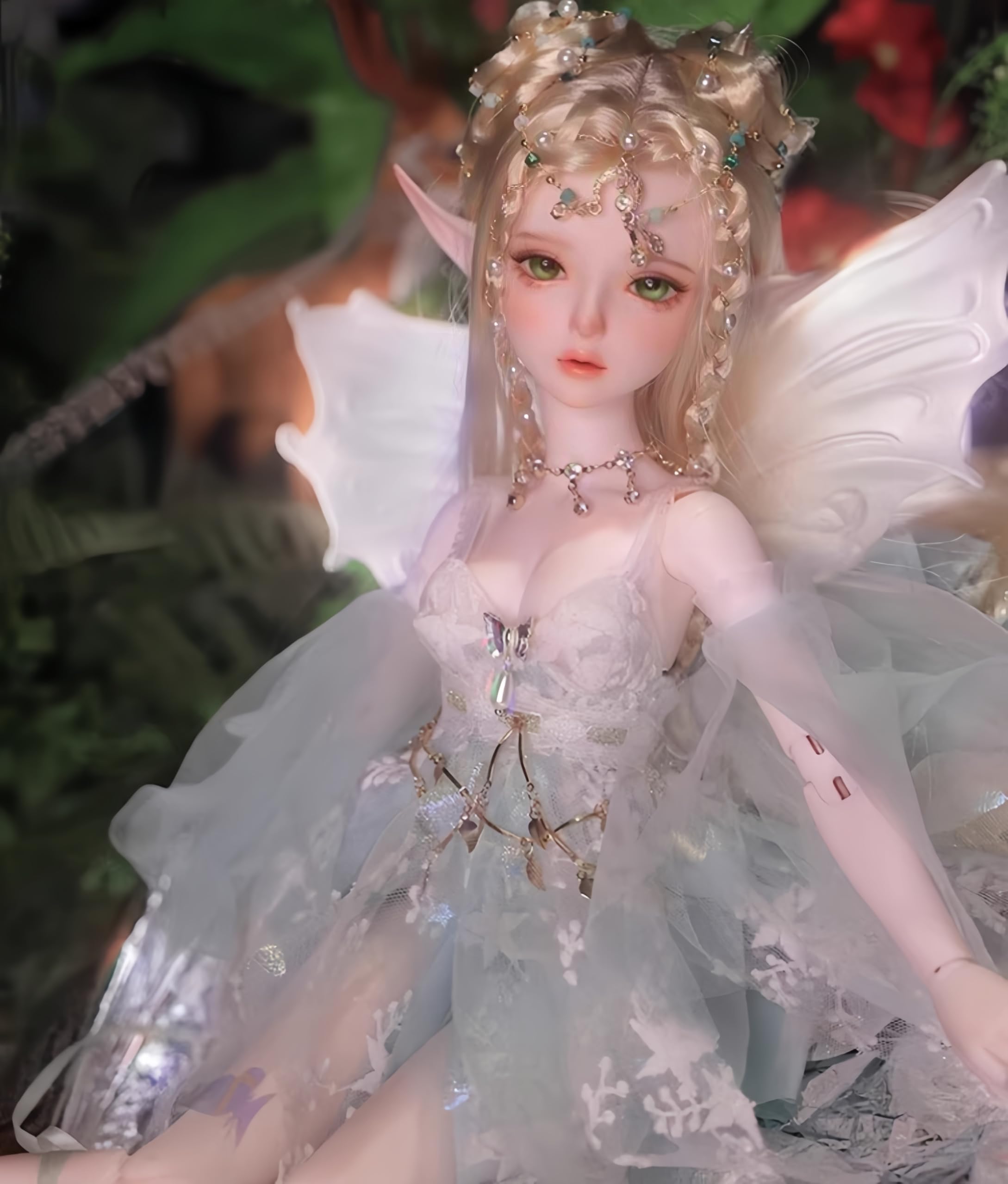 1/4 Bjd Puppe Fashion Anime Ball Jointed Dolls Cute Resin Action Figure Handmade Makeup Home Decor Collectible Gift Sets (K)