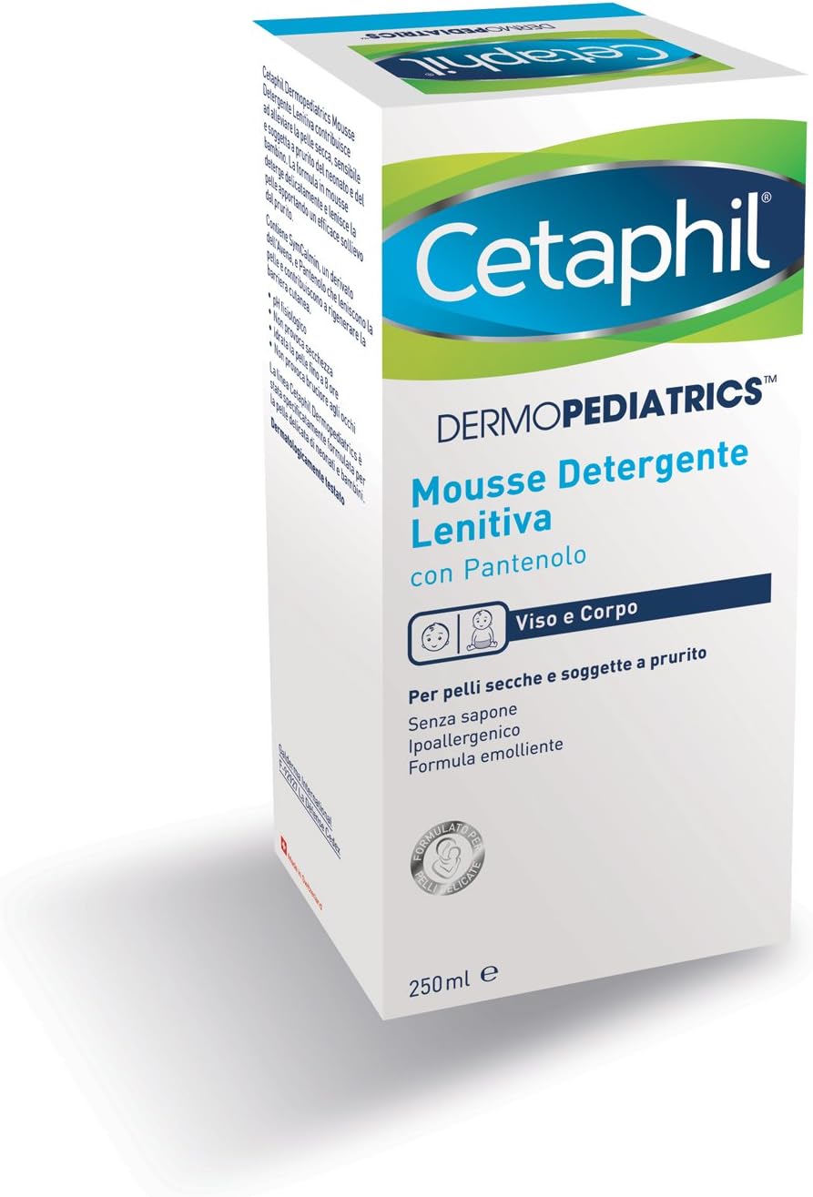 Cetaphil Dermopediatrics Mousse Detergent Pain Relief – 250 ml