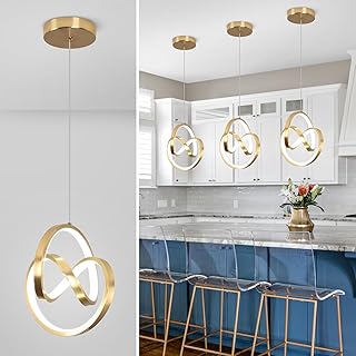 12 Unique Kitchen Island Ideas for Creative Beautiful Designs 92 Modern LED Pendant Lights Kitchen Island, 6000K LED Chandelier Adjustabl...