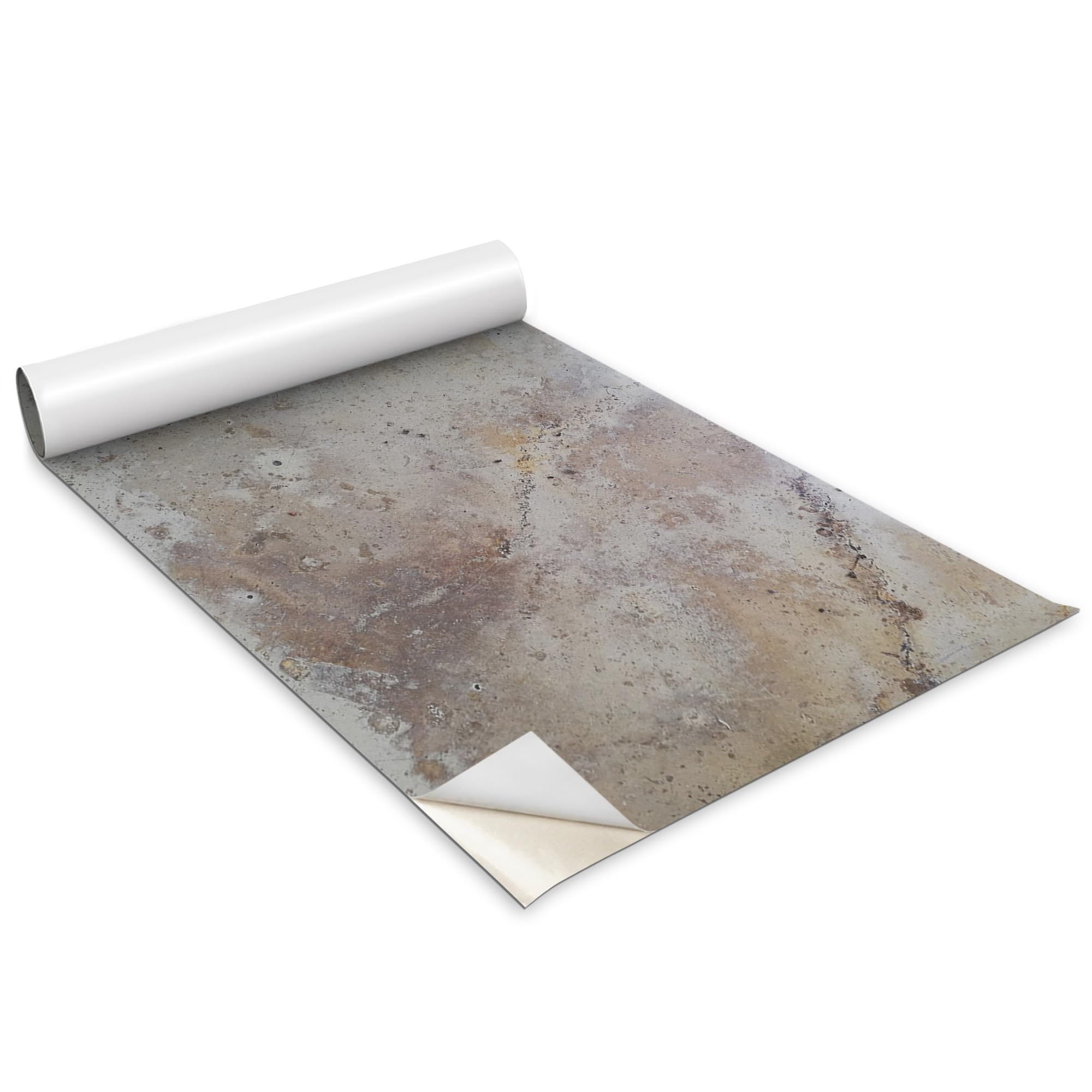Papel pintado para armario autoadhesivo Wallfluent texturado piedra 100x50 cm