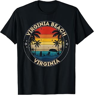 Virginia Beach Souvenir - Virginia Reminder T-Shirt for Men Women Kids