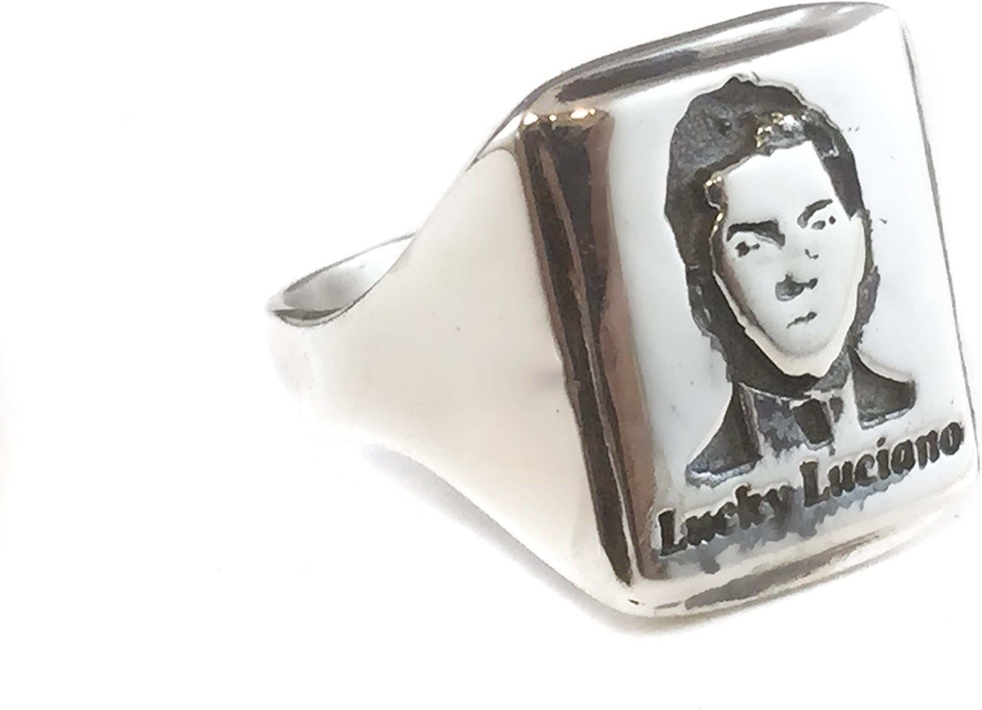 EZI ZINOJewelry Designer Lucky Luciano Italian Mafia Portrait Ring Sterling Silver (9)