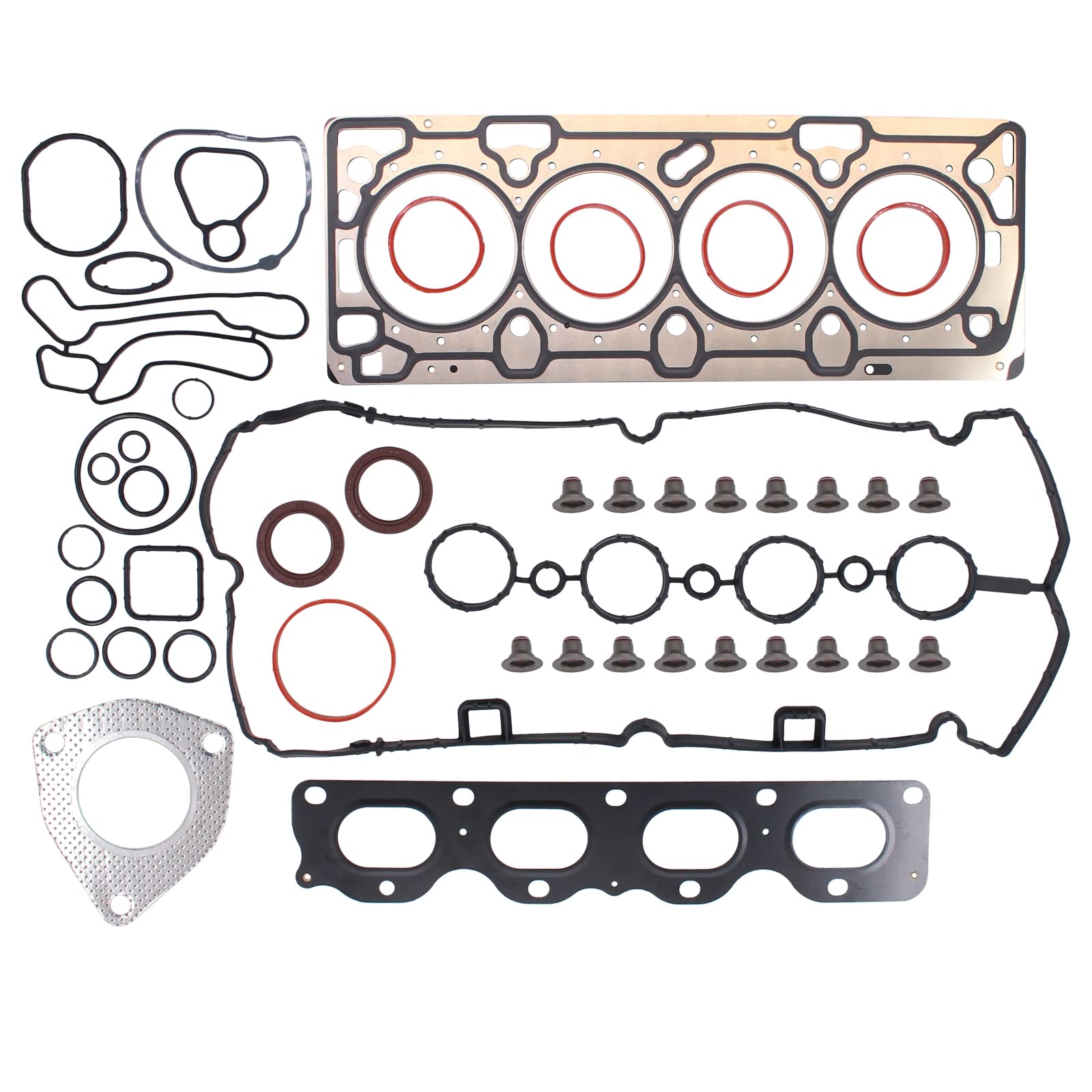 NewYall Engine Cylinder Head Gasket Set for Chevrolet Cruze 1.8L 2011-2015, Cruze Limited 1.8L 2016, Sonic 1.8L 2012-2017