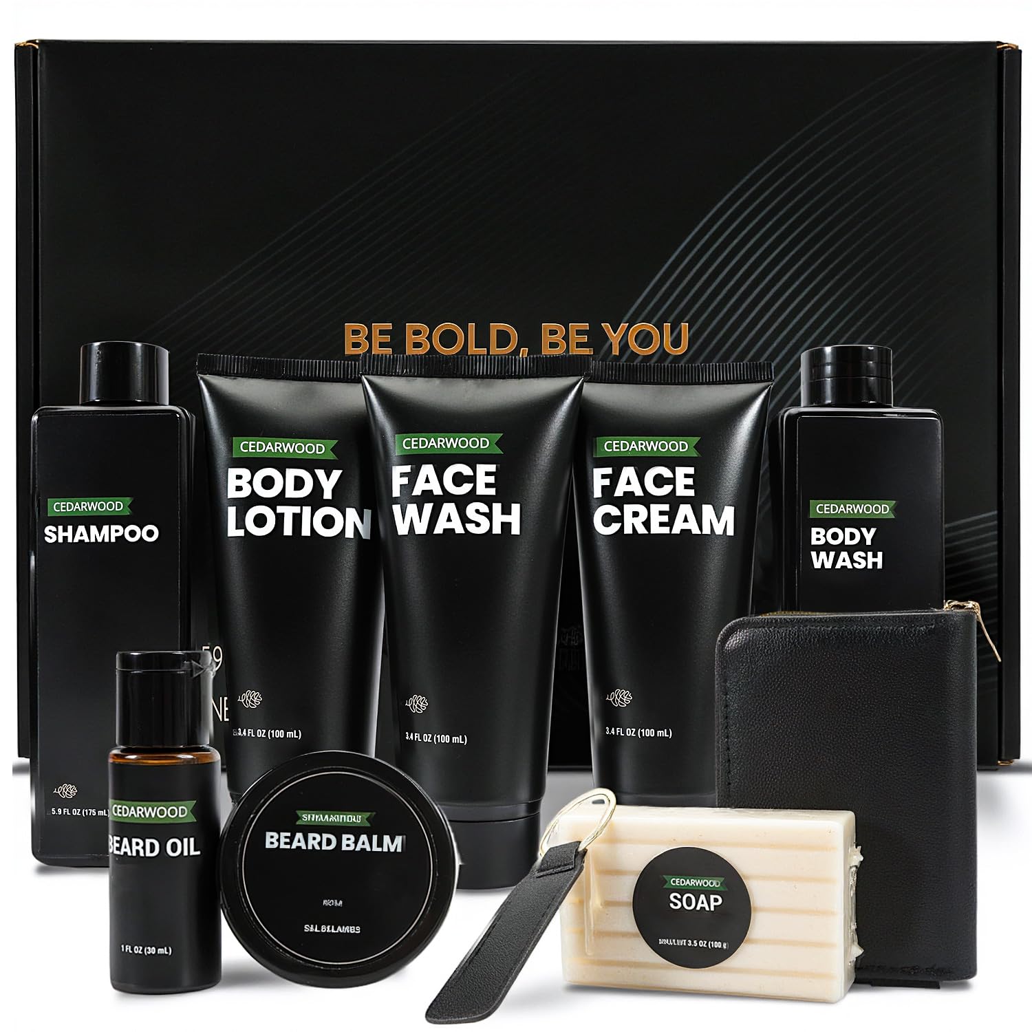 BODY & EARTH Duschset für Herren - Geschenkset für Männer 10tlg