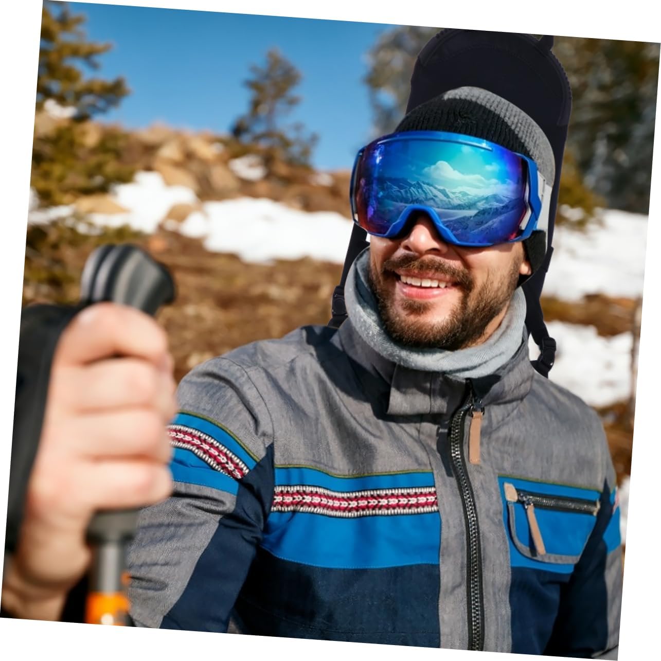 Mipcase Snowboard Cover Bag for Convenient Storage Protective Ski Gear Case for Black Design for Scratch and Dirt Resistance