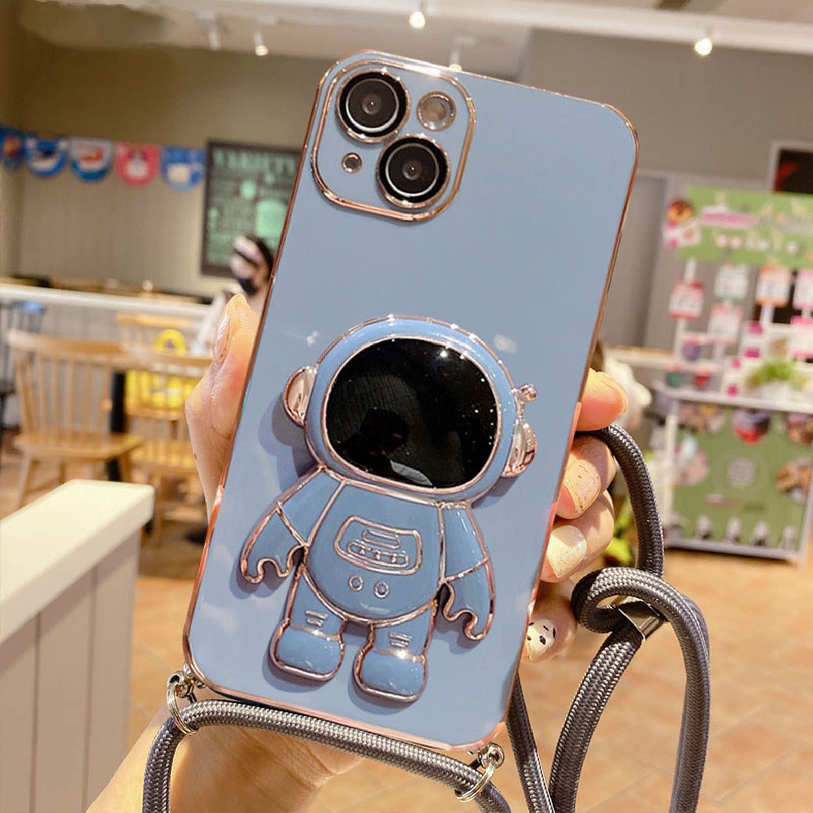 Apple iPhone 11 ラベンダー 宇宙飛行士ケース付き Amazon.co.jp: 携帯電話用ショルダーストラップ付き折りたたみ式