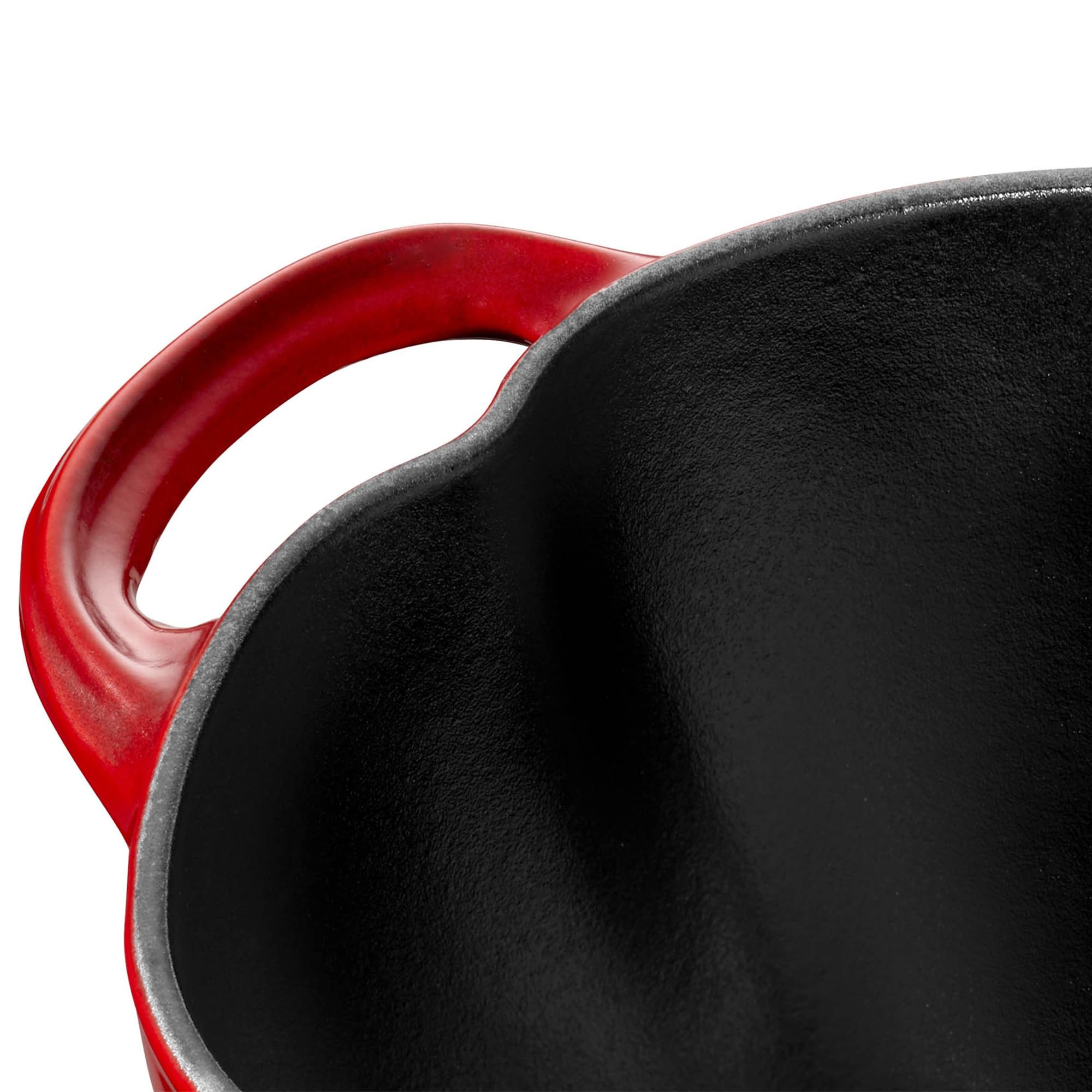 STAUB Cocotte Pomodoro 25 cm Rosso Ciliegia Teglia in ghisa 35 x 24 x 16,5 cm